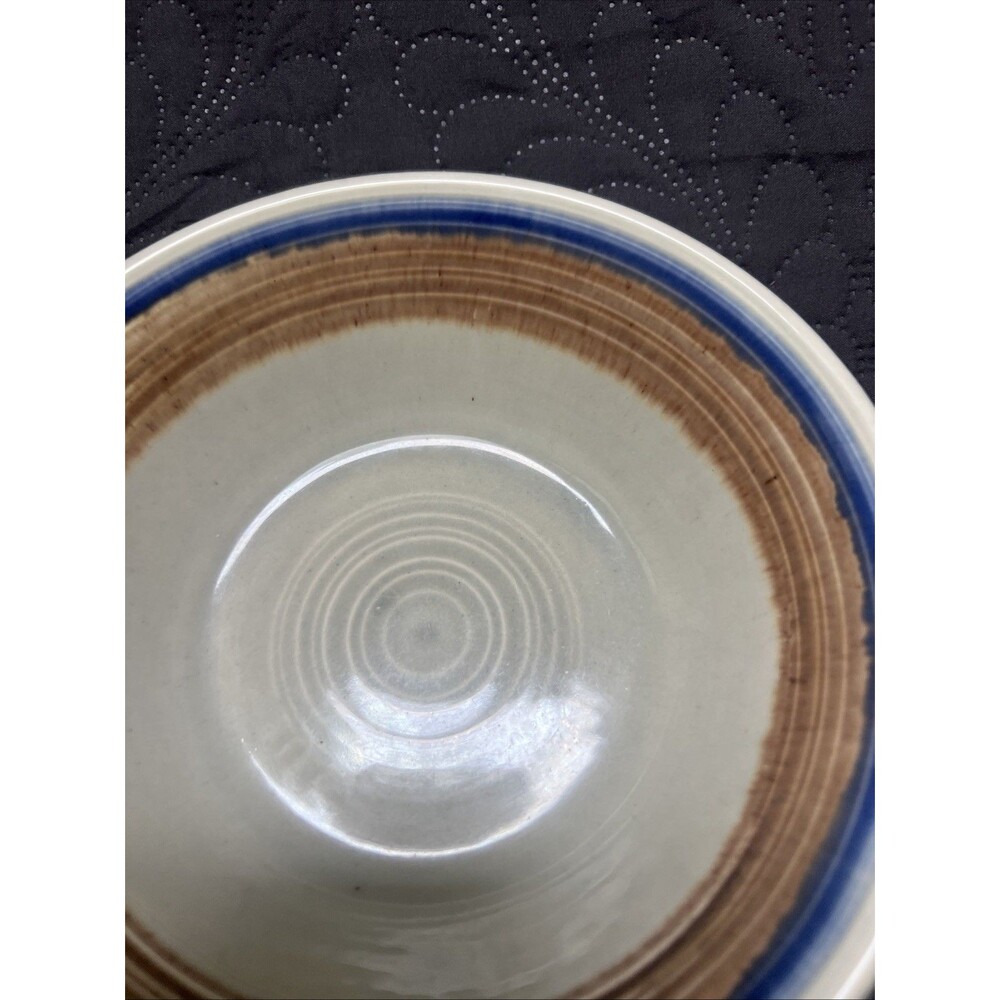 Metlox Poppytrail Vernon Bandero Stoneware 2pc 6 3/8" Cereal Bowls 1969-1979 - Picture 7 of 8
